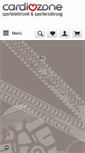 Mobile Screenshot of cardiozone.de